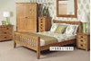 Picture of RIVERLAND Solid OAK 2 Door 2 Drawer Sideboard