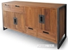 Picture of SUMATRA SUMATT01 4 Door 4 Drawer Solid Teak Sideboard