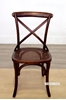 Picture of Cross Back Chair in BROWN Color *Solid Birch