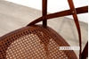 Picture of Cross Back Chair in BROWN Color *Solid Birch