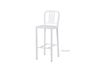 Picture of NAVY Metal Bar Stool *White,Gun