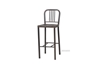 Picture of NAVY Metal Bar Stool *White,Gun