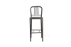 Picture of NAVY Metal Bar Stool *White,Gun