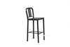 Picture of NAVY Metal Bar Stool *White,Gun