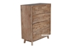 Picture of (FINAL SALE)NEPTUNE Solid Acacia 4draw Tallboy