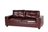 Picture of HONITON Sofa in Burgundy *Air Leather