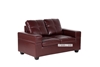 Picture of HONITON Sofa in Burgundy *Air Leather