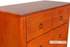 Picture of Metro Solid Pine 6 drawer Tallboy White