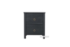 Picture of METRO Pine Bedside Table black