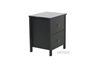 Picture of METRO Pine Bedside Table black