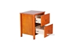 Picture of METRO Pine Bedside Table black