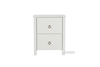 Picture of METRO Pine Bedside Table black