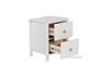 Picture of METRO Pine Bedside Table black