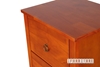 Picture of METRO Pine Bedside Table  Honey