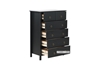 Picture of Metro Solid Pine 6 drawer Tallboy Honey