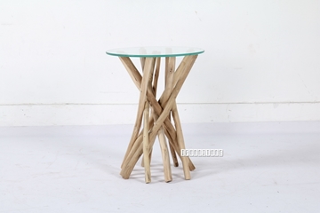 Picture of WILDBRANCH Round Side Table *Solid Teak