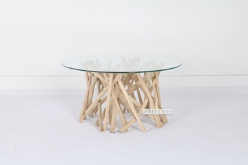 Picture of WILDBRANCH 80 Round Coffee Table *Solid Teak