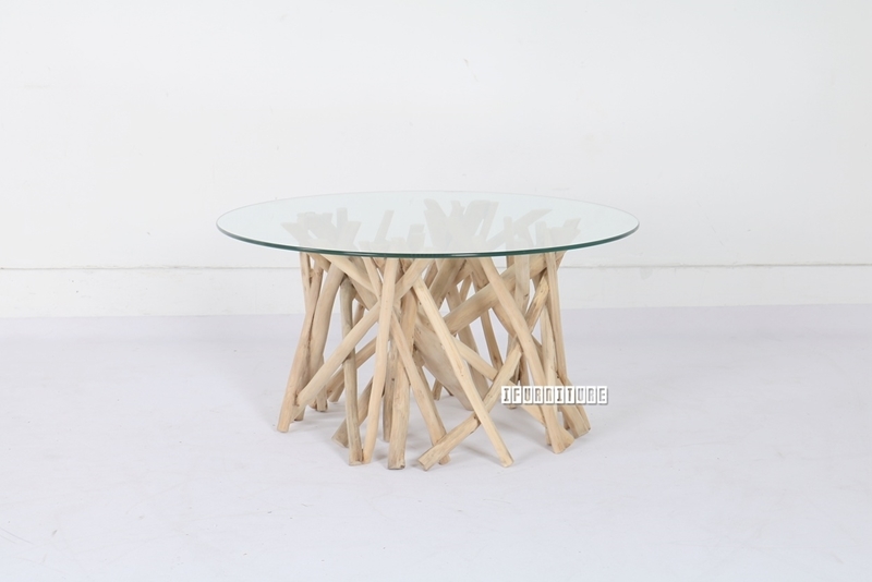 Picture of WILDBRANCH 80 Round Coffee Table *Solid Teak