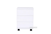 Picture of BAKEWELL White Gloss File Cabinet / Office Mobile