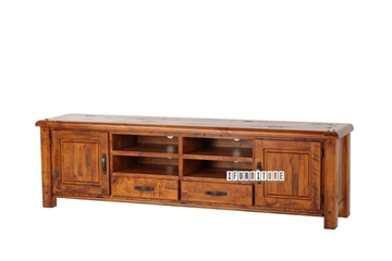 Picture of Foundation Rustic Pine Tv Stand Large