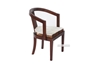 Picture of VASCO Solid Teak ArmChair *Genuine Goathide