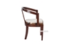 Picture of VASCO Solid Teak ArmChair *Genuine Goathide