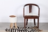 Picture of VASCO Solid Teak ArmChair *Genuine Goathide