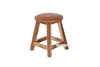 Picture of FUJIYAMA Round Stool *Genuine Cowhide