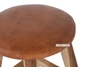 Picture of FUJIYAMA Round Stool *Genuine Cowhide