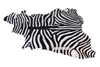 Picture of ZEBRA Mat/Carpet * Genuine Cowhide