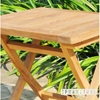 Picture of BALI SOLID TEAK SQUARE FOLDING TABLE MODEL 058