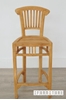 Picture of BALI SOLID TEAK BAR CHAIR MODEL 090