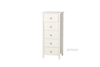 Picture of METRO SOLID PINE 5 DRW SLIMBOY *WHITE