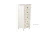 Picture of METRO SOLID PINE 5 DRW SLIMBOY *WHITE