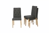 Picture of KOKAKO DINING CHAIR IN DARK GREY * STACK-ABLE