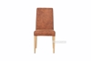 Picture of WEKA DINING CHAIR IN BROWN * STACK-ABLE