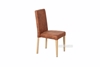 Picture of WEKA DINING CHAIR IN BROWN * STACK-ABLE