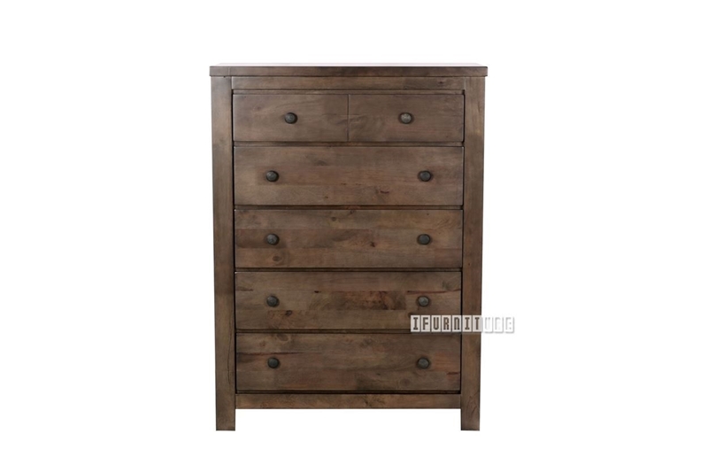 Picture of HEMSWORTH 5D CHEST *SOLID TIMBER & VENEER IN RICH