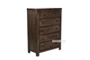 Picture of HEMSWORTH 5D CHEST *SOLID TIMBER & VENEER IN RICH