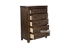 Picture of HEMSWORTH 5D CHEST *SOLID TIMBER & VENEER IN RICH