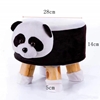 Picture of PLUSH ANIMAL FOOT STOOL - PANDA