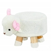 Picture of PLUSH ANIMAL FOOT STOOL - SHEEP