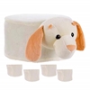 Picture of PLUSH ANIMAL FOOT STOOL - PUPPY