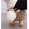 Picture of PLUSH ANIMAL FOOT STOOL - GIRAFFE