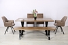 Picture of GALLOP 180 DINING BENCH *LIVE EDGE* DARK