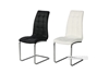 Picture of STOKES DINING CHAIR *BLACK/WHITE