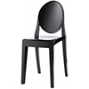 Picture of GHOST DINING CHAIR IN CLEAR/BLACK COLOR