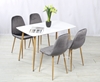 Picture of OSLO 5PC DINING SET *GREY VELVET