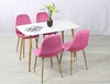 Picture of OSLO 5PC DINING SET *PINK VELVET