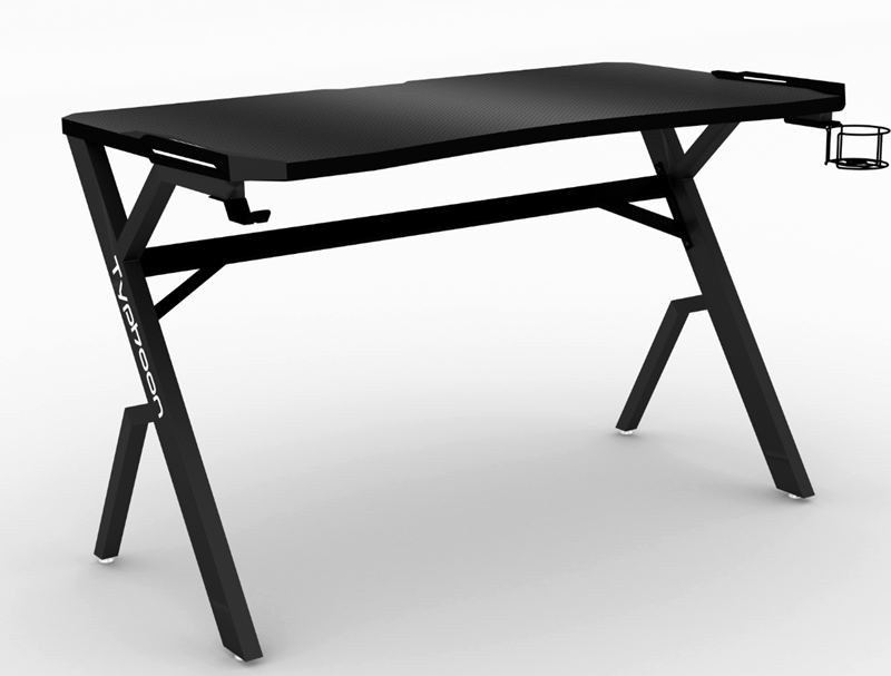 Picture of BLIZZARD 120X65 GAMING DESK WITH LED LIGHTS